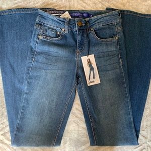 Sapphire Ink Flare Ultra Stretch Jeans Size 1
